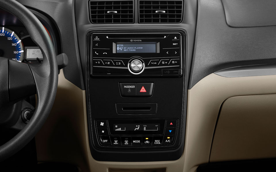 sophisticated audio system in toyota avanza 2020