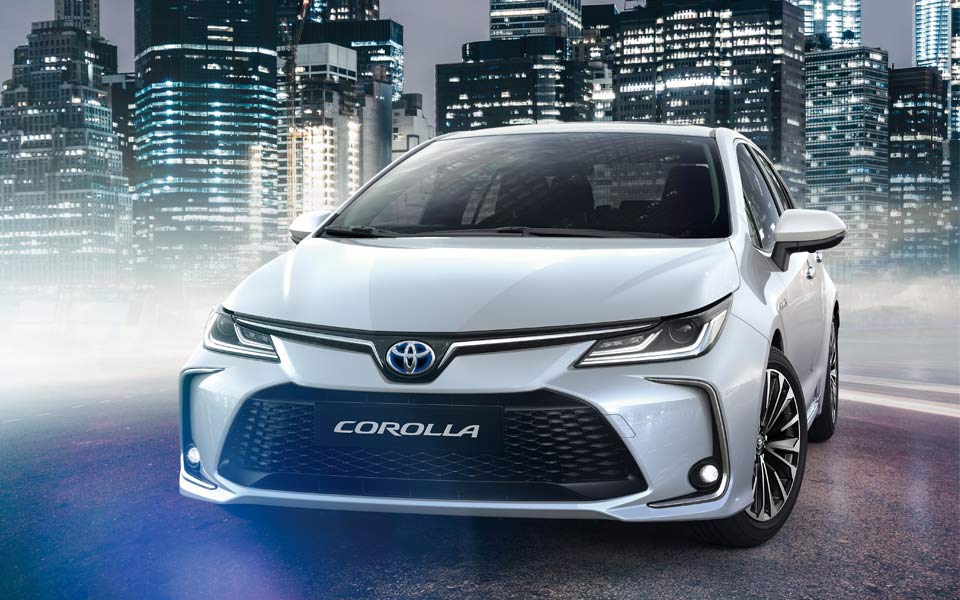 Toyota Corolla 2020 Silver Front