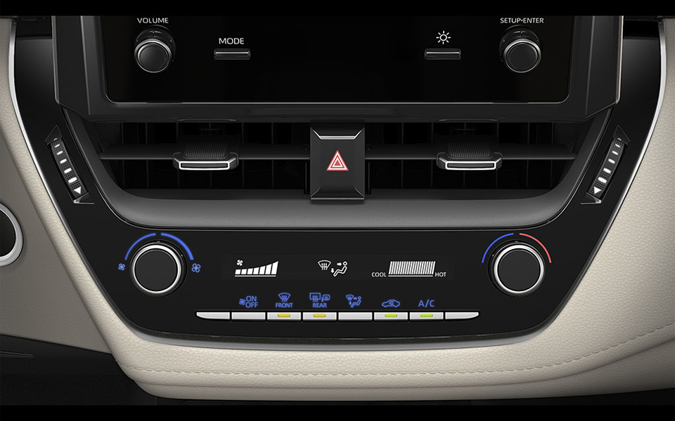 Toyota Corolla 2020 Air condition control board
