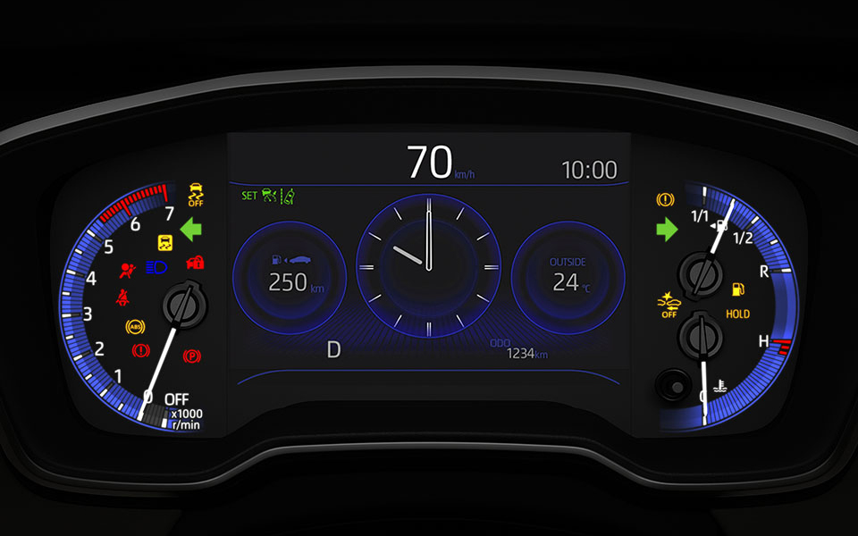Toyota Corolla 2020 Speedometer