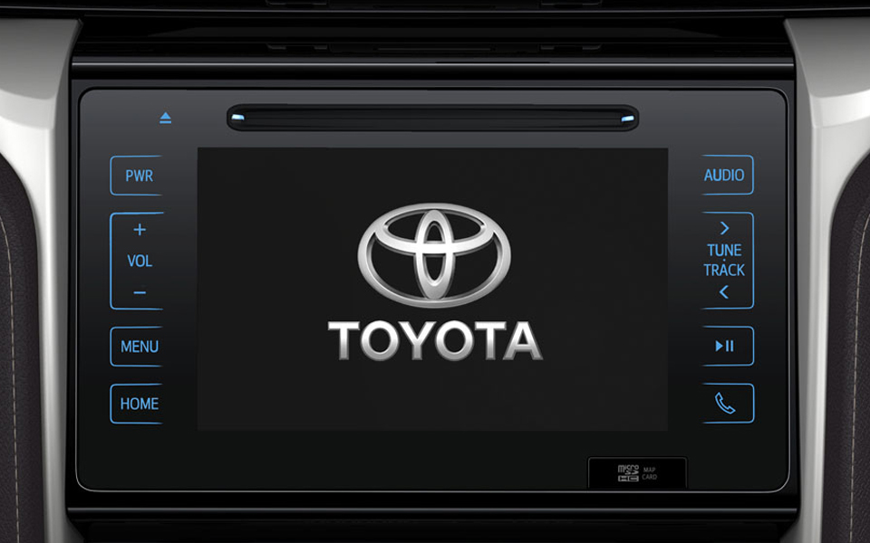 Toyota Fortuner 2018 Touch screen