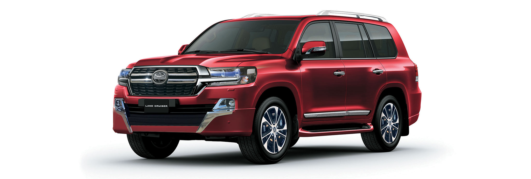 Toyota LC200 SUV Dark Red 2019