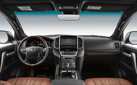 Toyota LC200 SUV Interior Features Specs 2019