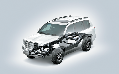 Toyota LC200 SUV Safety Features 2018