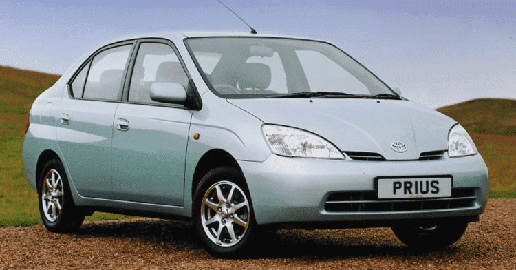 Toyota Prius sky blue 2000