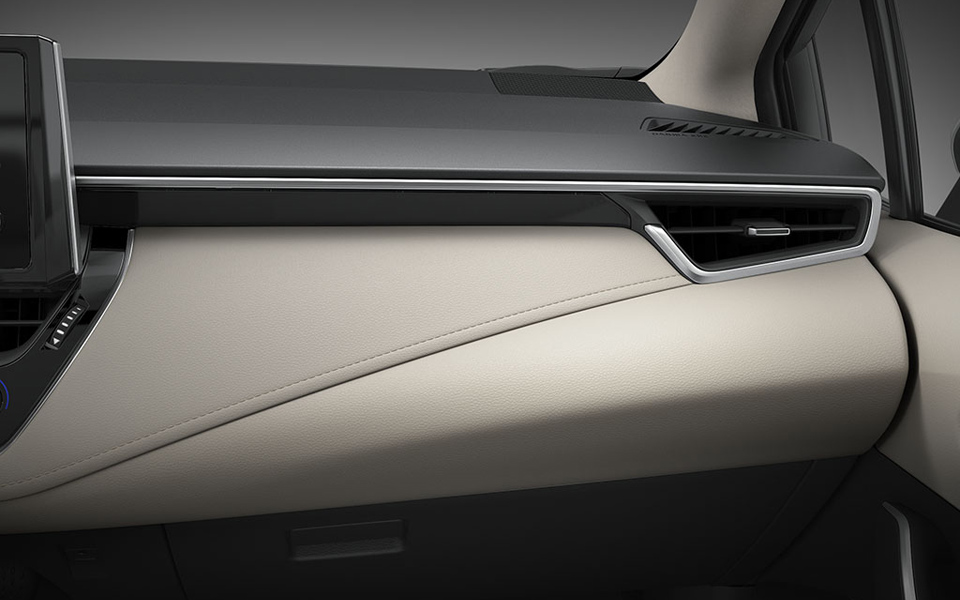 Toyota Corolla 2020 beige interior