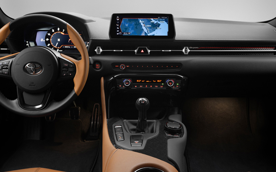 toyota supra 2020 interior