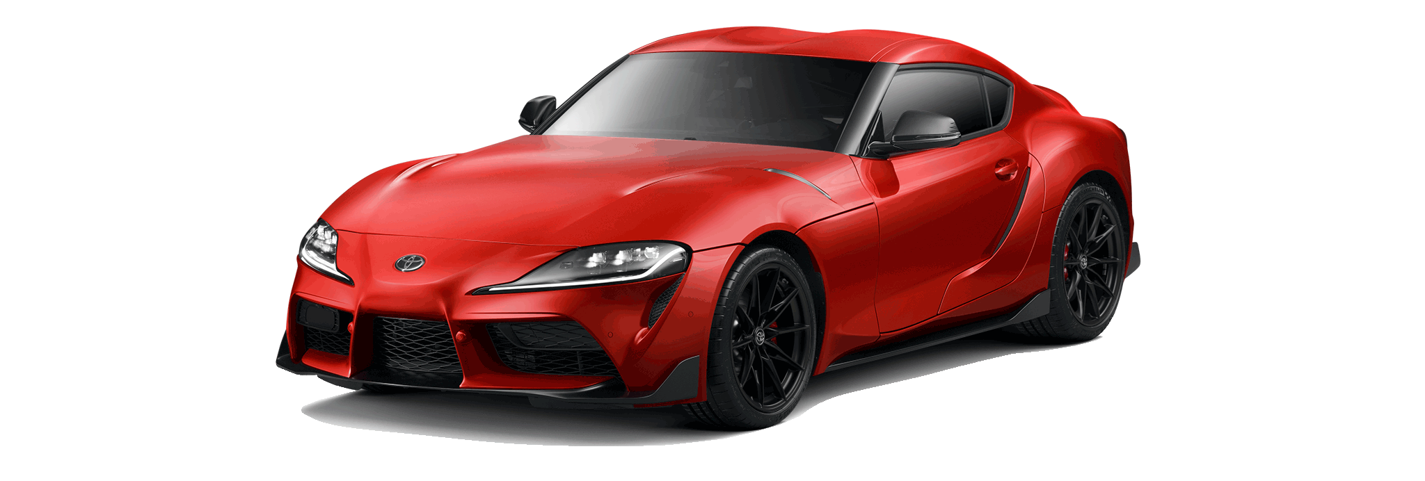 toyota supra prominence red 2020