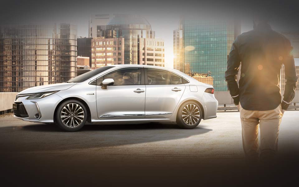 Topyota Corolla 2020 Side view City